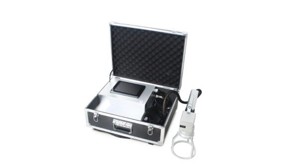 4.Handheld cabinet type laser marking machine